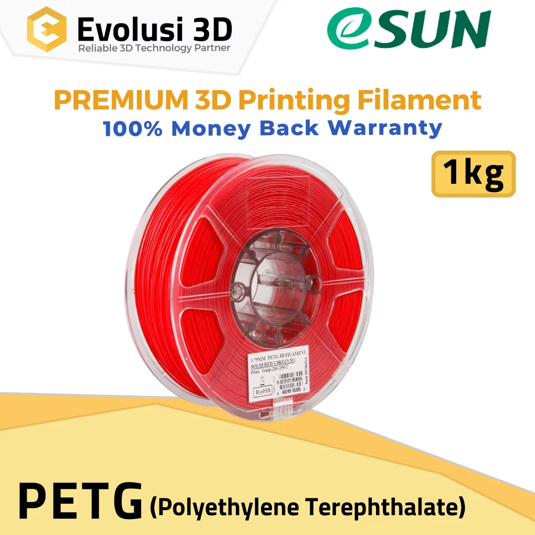 eSun PETG Filament 1.75mm 1 Kg - Evolusi 3D Shop